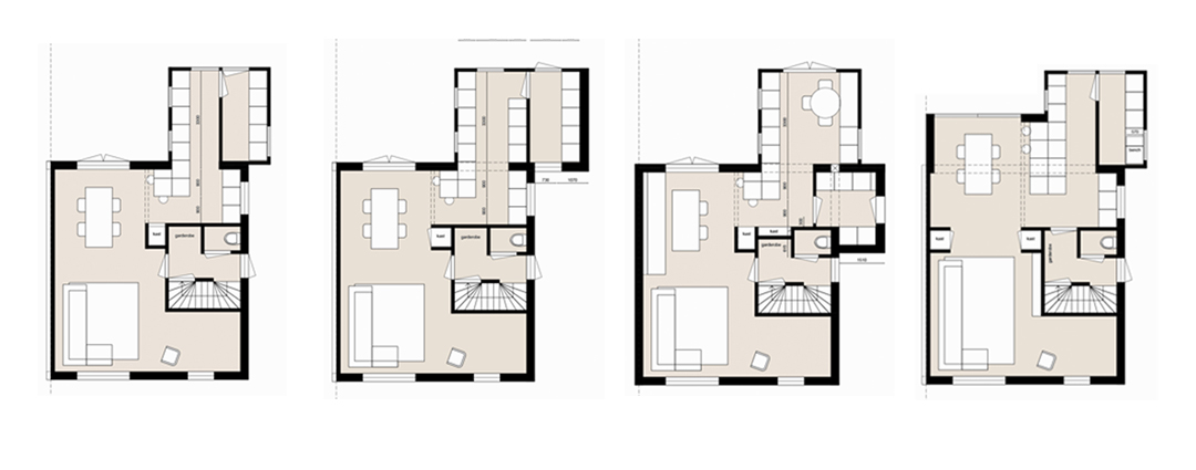 aanbouw mooie oplossing